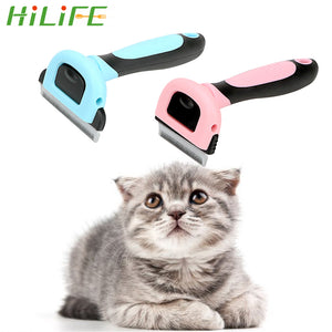 HILIFE Pet Dog Cat Hair Removal Brush Comb Hair Shedding Trimmer Comb for Cats Dogs Furmins Pet Brush Grooming Tool Pet Products