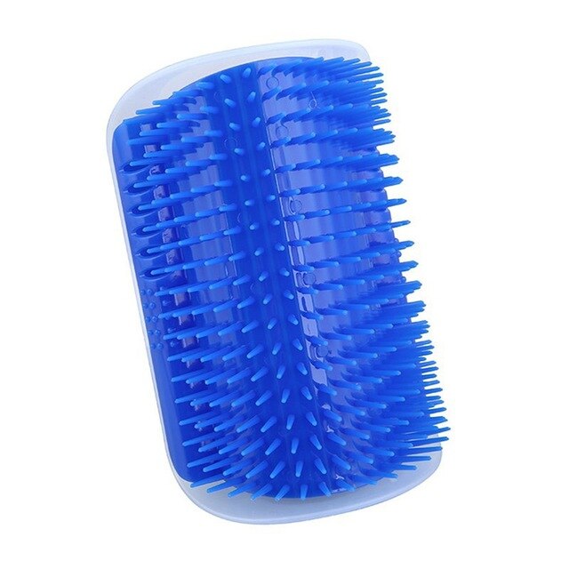 Cat Grooming Accessary Catnip Angle Face Tickling Massage Brush Comb Cat Scratch Board Scratcher Pet Supplies Friction