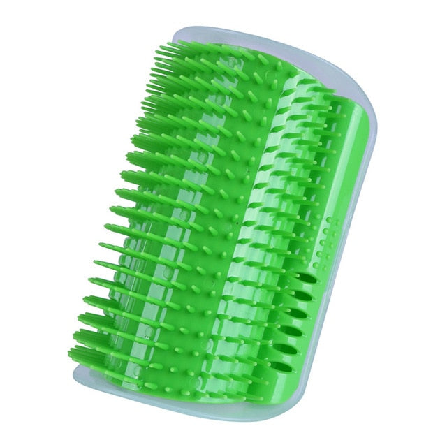Cat Grooming Accessary Catnip Angle Face Tickling Massage Brush Comb Cat Scratch Board Scratcher Pet Supplies Friction