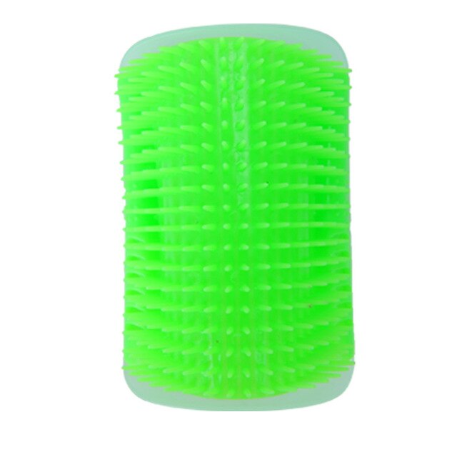 Pet Products For Cats Brush Corner Cat Massage Self Groomer Comb Brush With Catnip Durable Plastic Cat Accessories