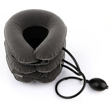 US Stock3 Layer Inflatable Air Cervical Neck Traction Device Soft Neck Collar for Pain Relief Neck Stretcher Pain Releave